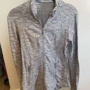 Size 4 grey lulu jacket